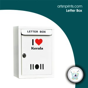 KL I Love Letter box by artsNprints Kerala
